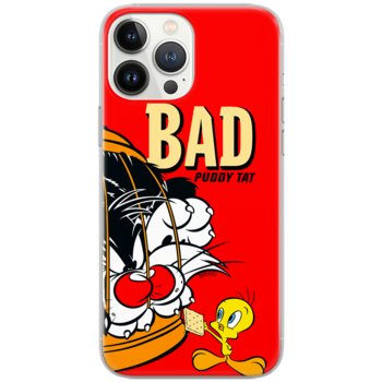 Etui Looney Tunes dedykowane do Huawei P20, wzór: Sylwester i Tweety 003 Etui całkowicie zadrukowane, oryginalne i oficjalnie licencjonowane - ERT Group