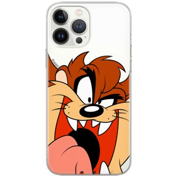 Etui Looney Tunes dedykowane do Iphone 13 PRO MAX, wzór: Diabeł Tasmański 001 Etui częściowo przeźroczyste, oryginalne i oficjalnie / Looney Tunes - ERT Group