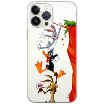 Etui Looney Tunes dedykowane do Iphone 13 PRO MAX, wzór: Looney Tunes 005 Etui częściowo przeźroczyste, oryginalne i oficjalnie / Looney Tunes - ERT Group