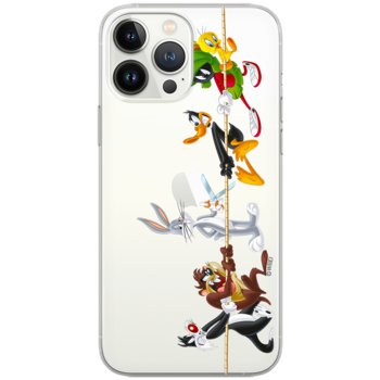 Etui Looney Tunes dedykowane do Iphone 13 PRO MAX, wzór: Looney Tunes 009 Etui częściowo przeźroczyste, oryginalne i oficjalnie / Looney Tunes - ERT Group
