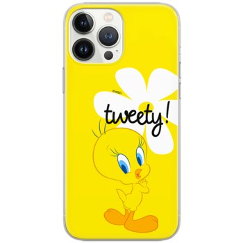 Etui Looney Tunes dedykowane do Iphone 13 PRO MAX, wzór: Tweety 005 Etui całkowicie zadrukowane, oryginalne i oficjalnie licencjonowane - ERT Group