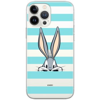 Etui Looney Tunes dedykowane do Iphone 13 PRO, wzór: Bugs 011 Etui częściowo przeźroczyste, oryginalne i oficjalnie / Looney Tunes - ERT Group