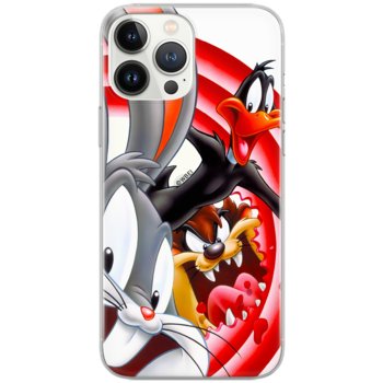 Etui Looney Tunes dedykowane do Iphone 13 PRO, wzór: Looney Tunes 006 Etui częściowo przeźroczyste, oryginalne i oficjalnie / Looney Tunes - ERT Group