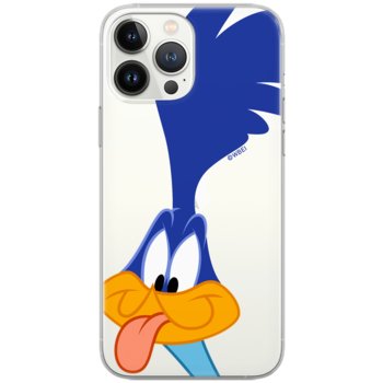 Etui Looney Tunes dedykowane do Iphone XS Max, wzór: Struś Pędziwiatr 002 Etui częściowo przeźroczyste, oryginalne i oficjalnie / Looney Tunes - ERT Group