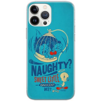 Etui Looney Tunes dedykowane do Samsung J4 PLUS, wzór: Sylwester i Tweety 001 Etui całkowicie zadrukowane, oryginalne i oficjalnie licencjonowane - ERT Group