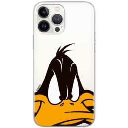 Etui Looney Tunes dedykowane do Samsung S22, wzór: Duffy 001 Etui częściowo przeźroczyste, oryginalne i oficjalnie / Looney Tunes-Zdjęcie-0