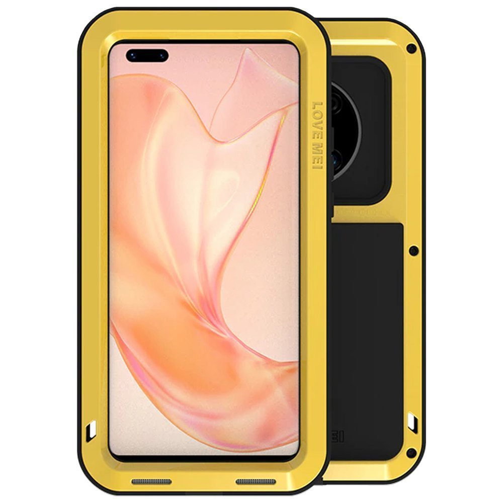 Etui Love Mei Powerful do Huawei Mate 40 Pro (Żółte) Love Mei Sklep