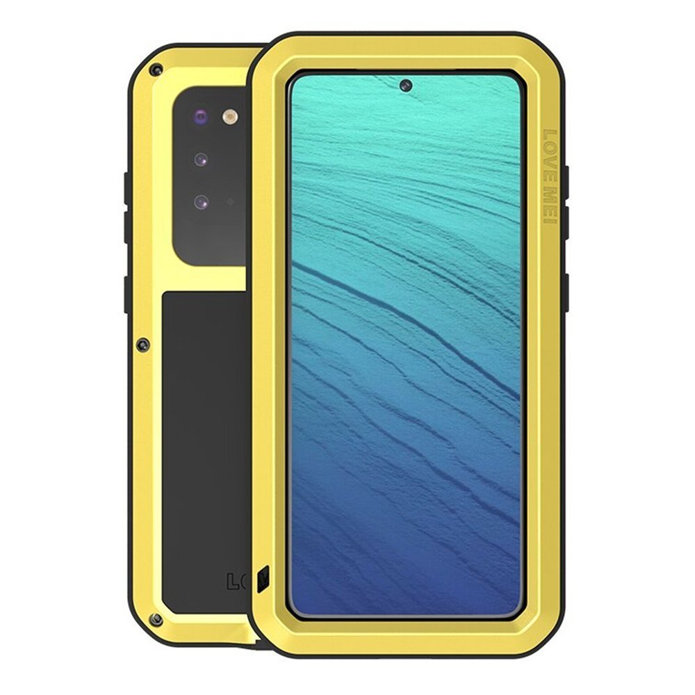 Etui Love Mei Powerful do Samsung Galaxy S20 FE (Żółte) Love Mei