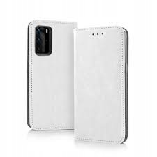 ETUI MAGNET BOOK DO HUAWEI P20 BIAŁY WHITE - VegaCom