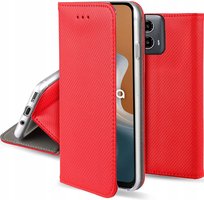 ETUI MAGNET SMART do MOTOROLA MOTO G34 5G +SZKŁO 9H