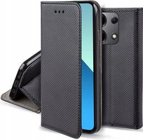 Etui MAGNET SMART + SZKŁO 9H do XIAOMI REDMI NOTE 13 4G