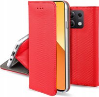 Etui MAGNET SMART + SZKŁO 9H do XIAOMI REDMI NOTE 13 5G
