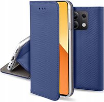 Etui MAGNET SMART + SZKŁO 9H do XIAOMI REDMI NOTE 13 5G