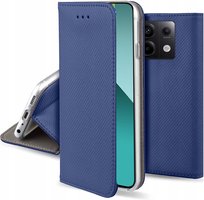 Etui MAGNET SMART + SZKŁO 9H do XIAOMI REDMI NOTE 13 PRO 5G