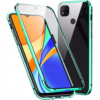 Etui Magnetyczne OXYGEN 2 SZKŁA do Xiaomi REDMI 9C - OXYGEN