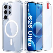 Etui Magnetyczne Przezroczyste do Samsung S26 Ultra |do MAGSAFE CASE| Szkło Krainagsm