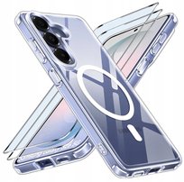 ETUI MAGSAFE CASE CLEAR + 2x SZKŁO PREMIUM+ do SAMSUNG GALAXY S26 5G Samsung