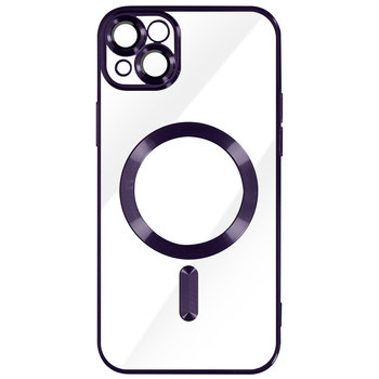Etui MagSafe do iPhone 13 Silikonowe etui ochronne Camera fioletowy - Avizar