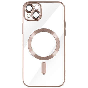 Etui MagSafe do iPhone 13 Silikonowe etui ochronne Camera rózowy - Avizar