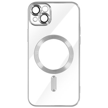 Etui MagSafe do iPhone 13 Silikonowe etui ochronne Camera Srebrny - Avizar