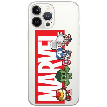 Etui Marvel dedykowane do Iphone 11, wzór: Marvel 010 Etui częściowo przeźroczyste, oryginalne i oficjalnie licencjonowane - Marvel