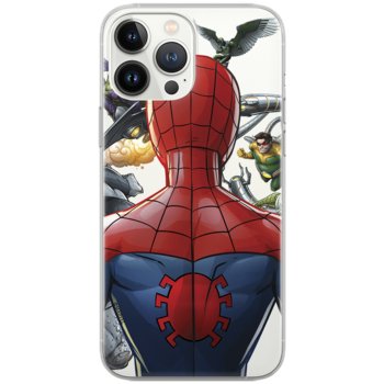 Etui Marvel dedykowane do Iphone 12 / 12 PRO, wzór: Spider Man 004 Etui częściowo przeźroczyste, oryginalne i oficjalnie licencjonowane - Marvel