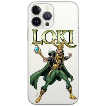 Etui Marvel dedykowane do Iphone 13, wzór: Loki 002 Etui częściowo przeźroczyste, oryginalne i oficjalnie licencjonowane - Marvel