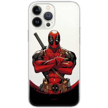 Etui Marvel dedykowane do Samsung A33 5G, wzór: Deadpool 006 Etui częściowo przeźroczyste, oryginalne i oficjalnie licencjonowane - Marvel