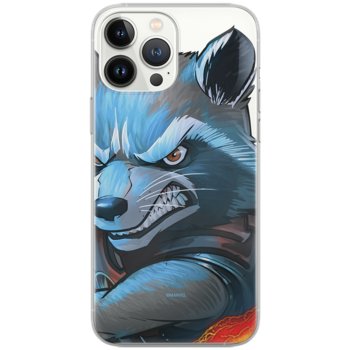 Etui Marvel dedykowane do Samsung A41, wzór: Rocket 005 Etui częściowo przeźroczyste, oryginalne i oficjalnie licencjonowane - Marvel