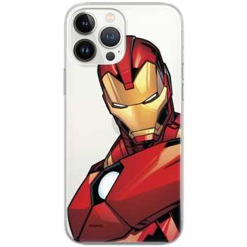 Etui Marvel dedykowane do Samsung A42 5G, wzór: Iron Man 005 Etui częściowo przeźroczyste, oryginalne i oficjalnie licencjonowane - Marvel