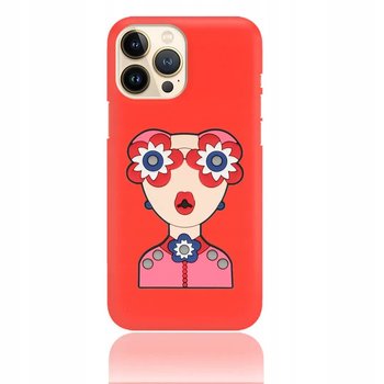 ETUI MAT 3D do IPHONE 13 PRO MAX OKULARY KWIATY - Inny producent