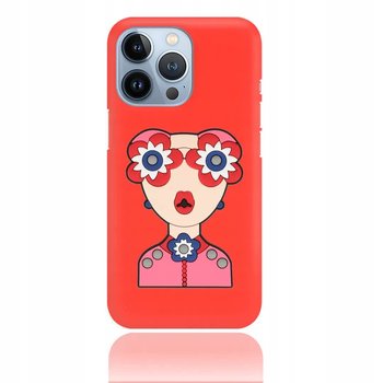 ETUI MAT BLINK 3D do IPHONE 13 PRO OKULARY KWIATY - Inny producent