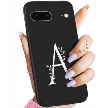 ETUI MATOWE DO GOOGLE PIXEL 7 WZORY INICJAŁY LITERY LITERA OBUDOWA CASE - Hello Case