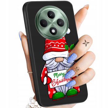 Etui Matowe Do Oppo Reno12 F 4G / 5G / Fs Wzory Mikołaj Święta Renifer Case - Hello Case