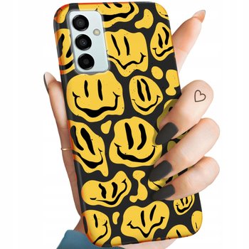 ETUI MATOWE DO SAMSUNG GALAXY M23 5G WZORY SMILE BUŹKA UŚMIECH OBUDOWA CASE - Hello Case