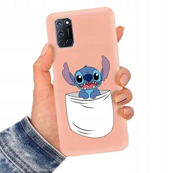 Etui Matowe Łosoś do OPPO A72 TOP Lilo Stich Wzory - Funnycase