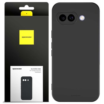 Etui matowe silikonowe plecki Silicone Case Spacecase do 3.0 Google Pixel 9A Black - Spacecase