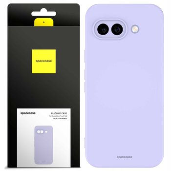 Etui matowe silikonowe plecki Silicone Case Spacecase do 3.0 Google Pixel 9A Light Purple - Spacecase
