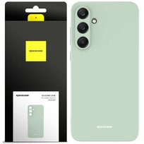 Etui matowe silikonowe plecki Silicone Case Spacecase do Galaxy A55 5G Mint Spacecase