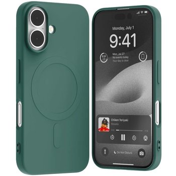 ETUI MERCURY SILIKON CASE DO iPHONE 16 DO MAG SAFE Z MIKROFIBRĄ - Mercury