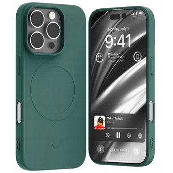 ETUI MERCURY SILIKON CASE DO iPHONE 16 PRO MAX DO MAG SAFE Z MIKROFIBRĄ - Mercury