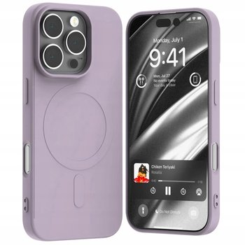 ETUI MERCURY SILIKON CASE DO iPHONE 16 PRO MAX DO MAG SAFE Z MIKROFIBRĄ - Mercury
