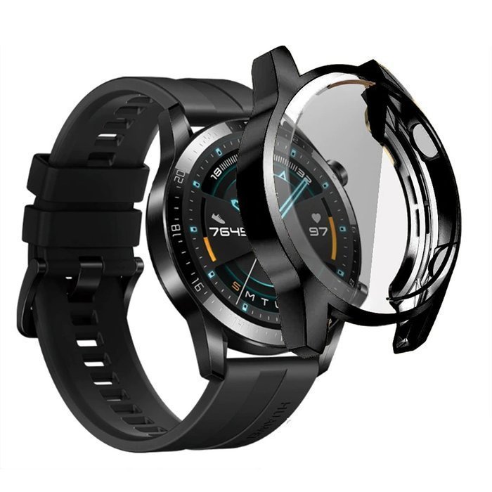 Фото - Чохол і плівка для смартгодинників Etui Metalic Huawei Watch 3 46Mm Czarne
