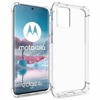 Etui Motorola Edge 40 Neo Tech-Protect Flexair Pro Clear Transparentne - Inny producent