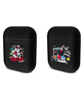 Etui na Airpods Mickey i Minnie 001 Disney Czarny - Disney