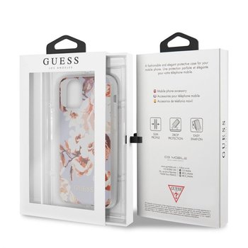 Etui na Apple iPhone 11 Pro Max GUESS Flower Shiny Collection N2 - GUESS