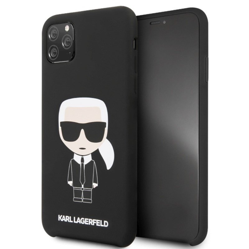 Etui na Apple iPhone 11 Pro Max KARL LAGERFELD Fullbody Silicone Iconic