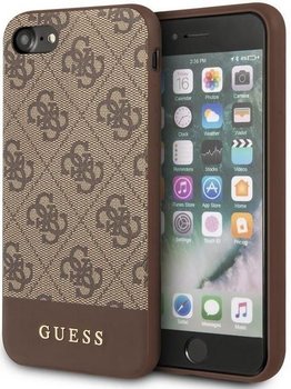 Etui na Apple iPhone 7/8/SE 2020 GUESS 4G Bottom Stripe Collection - GUESS