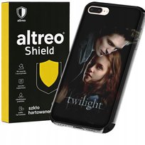 ETUI NA APPLE IPHONE 8 PLUS WZORY ZMIERZCH TWILIGHT EDWARD BELLA + SZKŁO