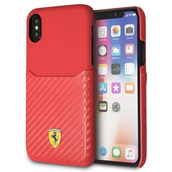 Etui na Apple iPhone X FERRARI Carbon Hard Case - Ferrari